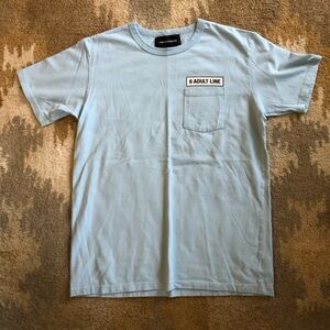 Bianca Chandon Light Blue 6 Adult Line T-Shirt Sz M New Without Tags!